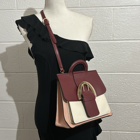 NWOT ZAC Zac Posen Biba Color-Block Convertible Backpack - Picture 13 of 14